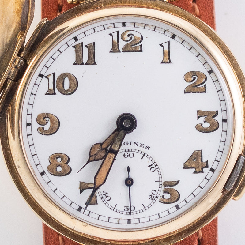 LONGINES Hunter 18k yellow gold Case Cal.12.92