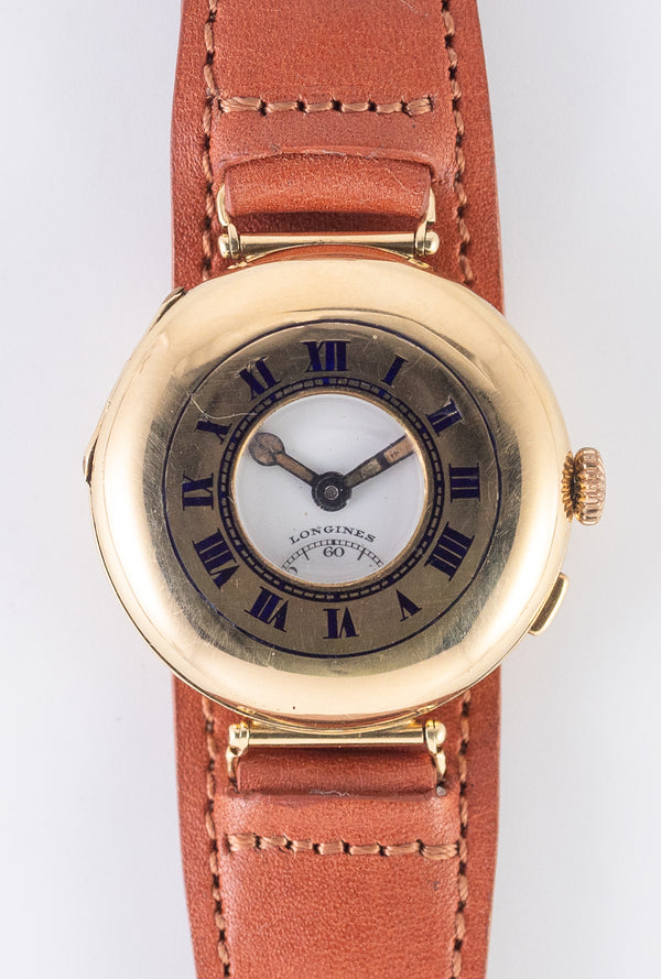 LONGINES Hunter 18k yellow gold Case Cal.12.92