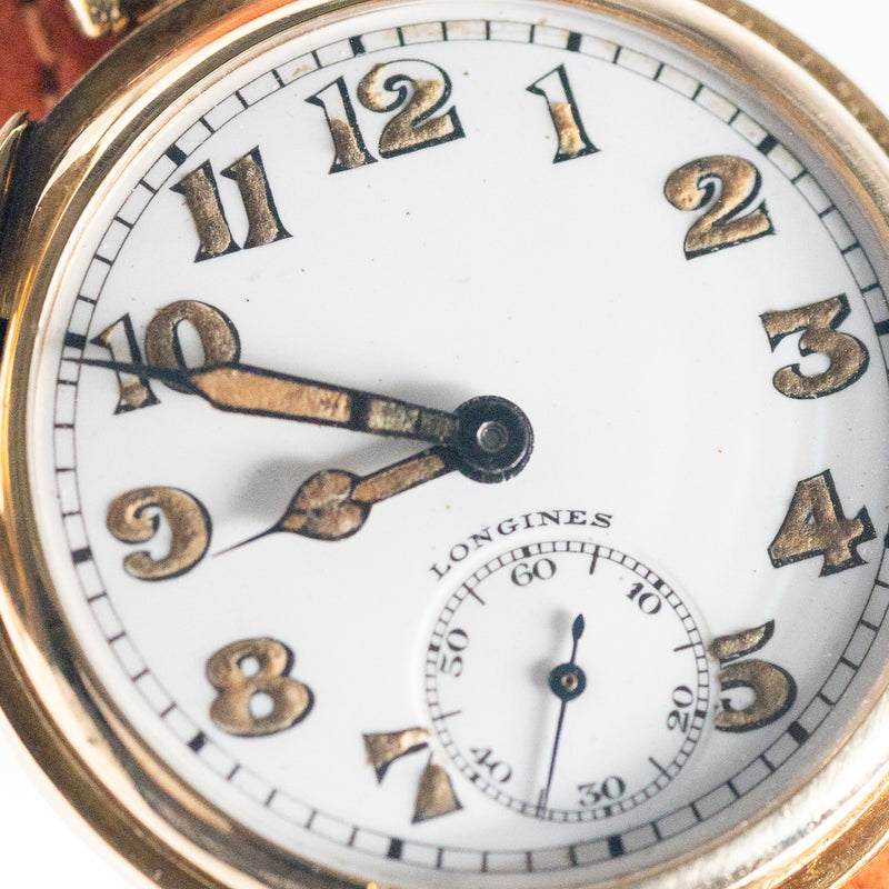 LONGINES Hunter 18k yellow gold Case Cal.12.92