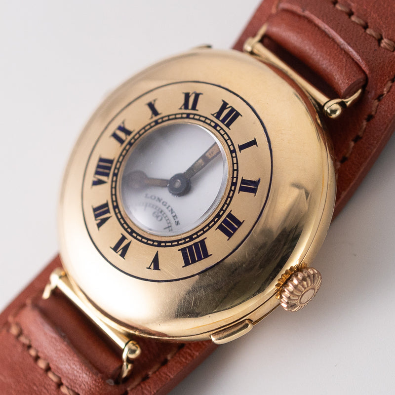 LONGINES Hunter 18k yellow gold Case Cal.12.92