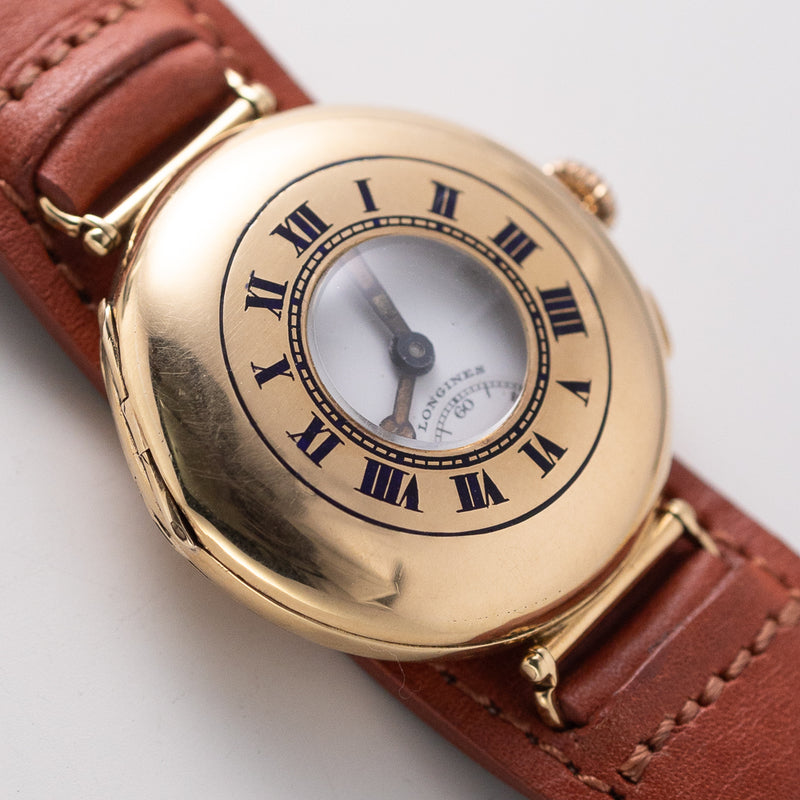LONGINES Hunter 18k yellow gold Case Cal.12.92