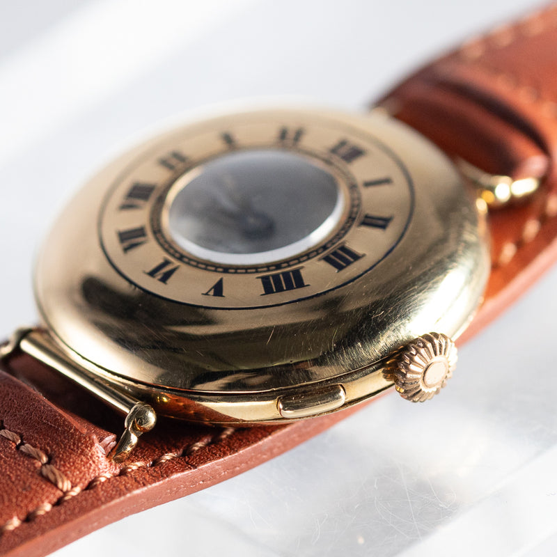 LONGINES Hunter 18k yellow gold Case Cal.12.92