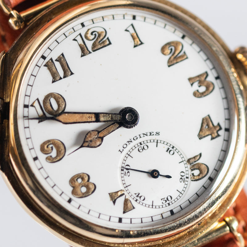 LONGINES Hunter 18k yellow gold Case Cal.12.92