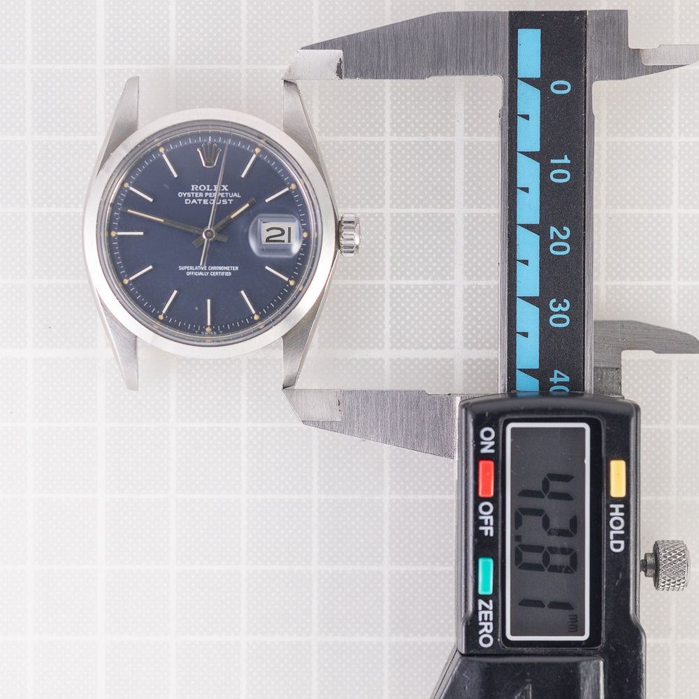ROLEX DATEJUST Ref.1600 Blue Dial