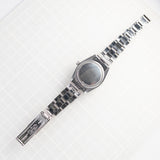 ROLEX OYSTERDATE Black Gilt No Lum Re.6694