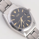 ROLEX OYSTERDATE Black Gilt No Lum Re.6694