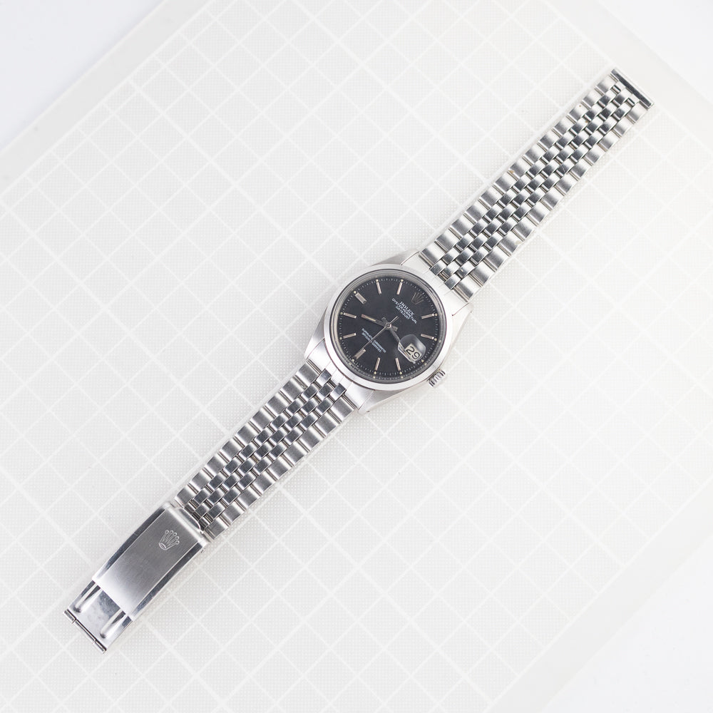 ROLEX DATEJUST Black Matte Ref.1600