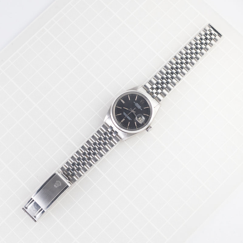ROLEX DATEJUST Black Matte Ref.1600