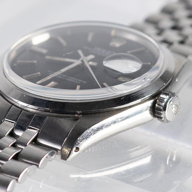 ROLEX DATEJUST Black Matte Ref.1600