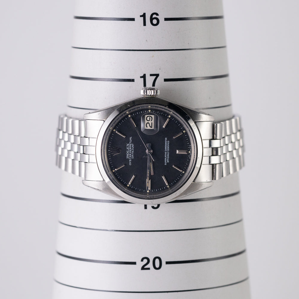 ROLEX DATEJUST Black Matte Ref.1600
