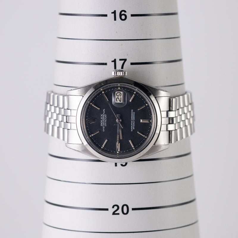 ROLEX DATEJUST Black Matte Ref.1600