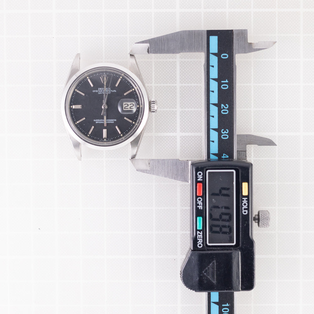ROLEX DATEJUST Black Matte Ref.1600