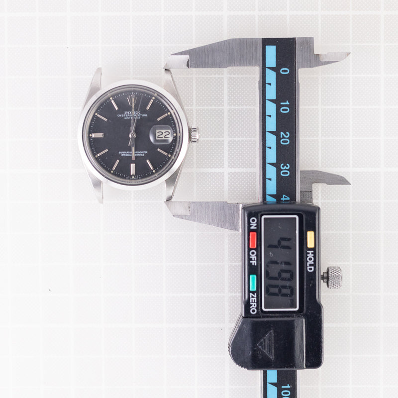 ROLEX DATEJUST Black Matte Ref.1600