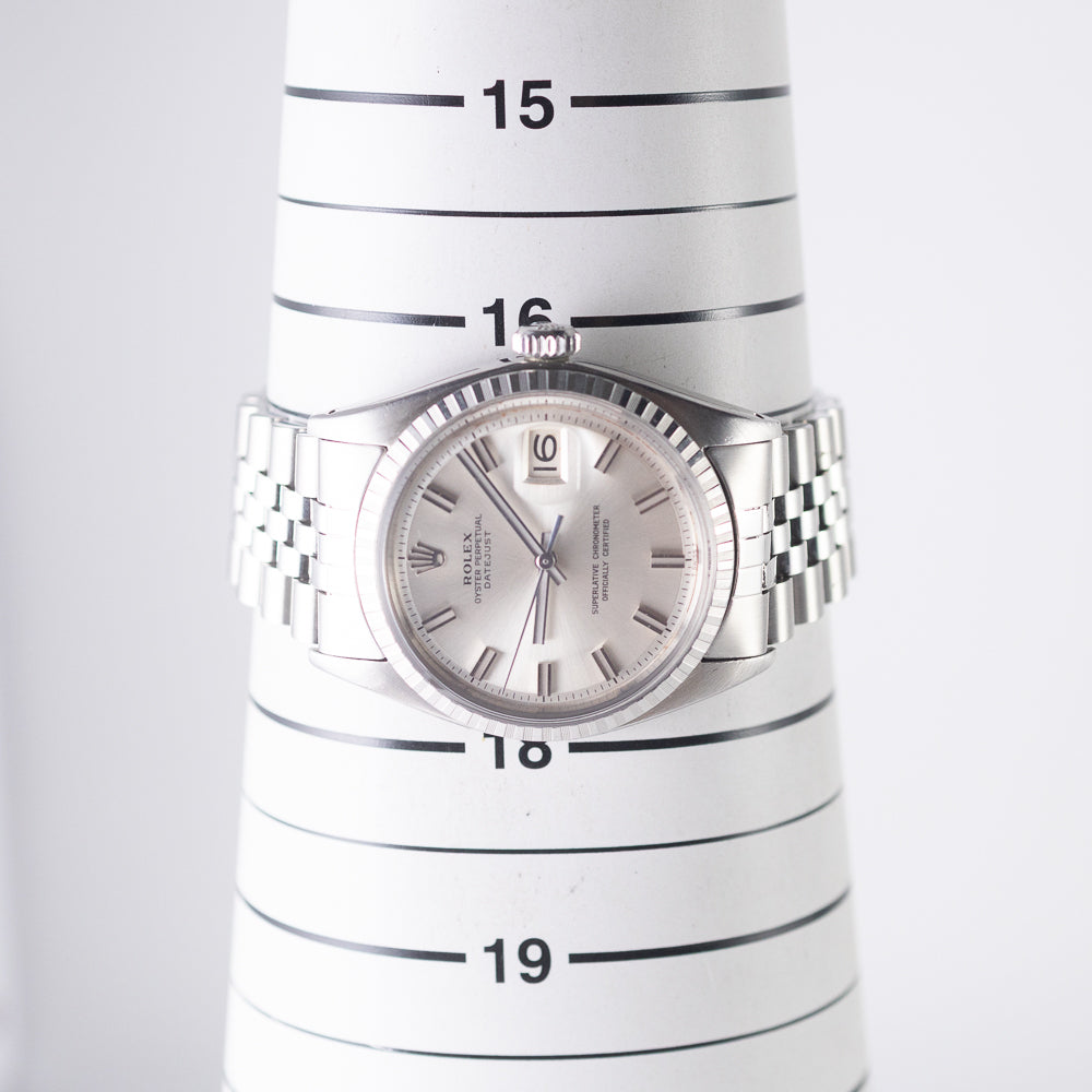 ROLEX DATEJUST REF.1603 Wide Boy No Lum