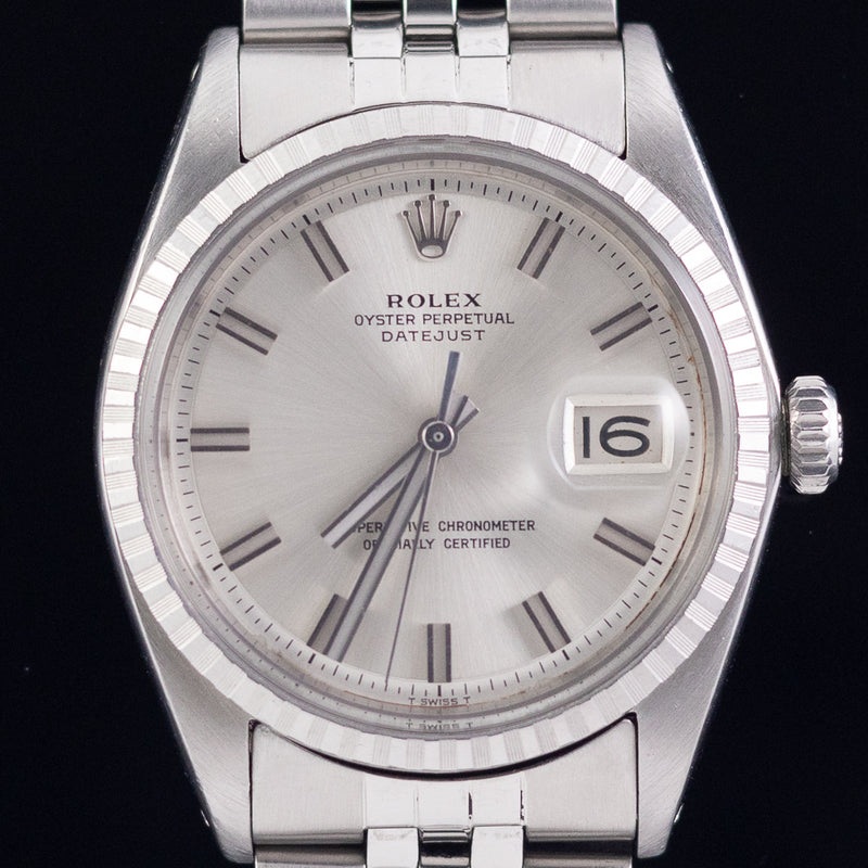 ROLEX DATEJUST REF.1603 Wide Boy No Lum
