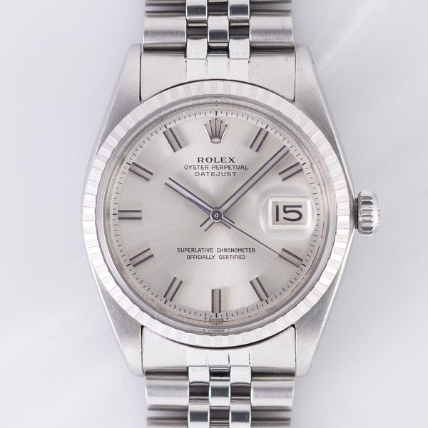 ROLEX DATEJUST REF.1603 Wide Boy No Lum