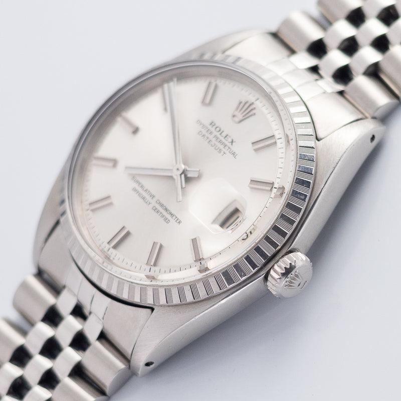ROLEX DATEJUST REF.1603 Wide Boy No Lum