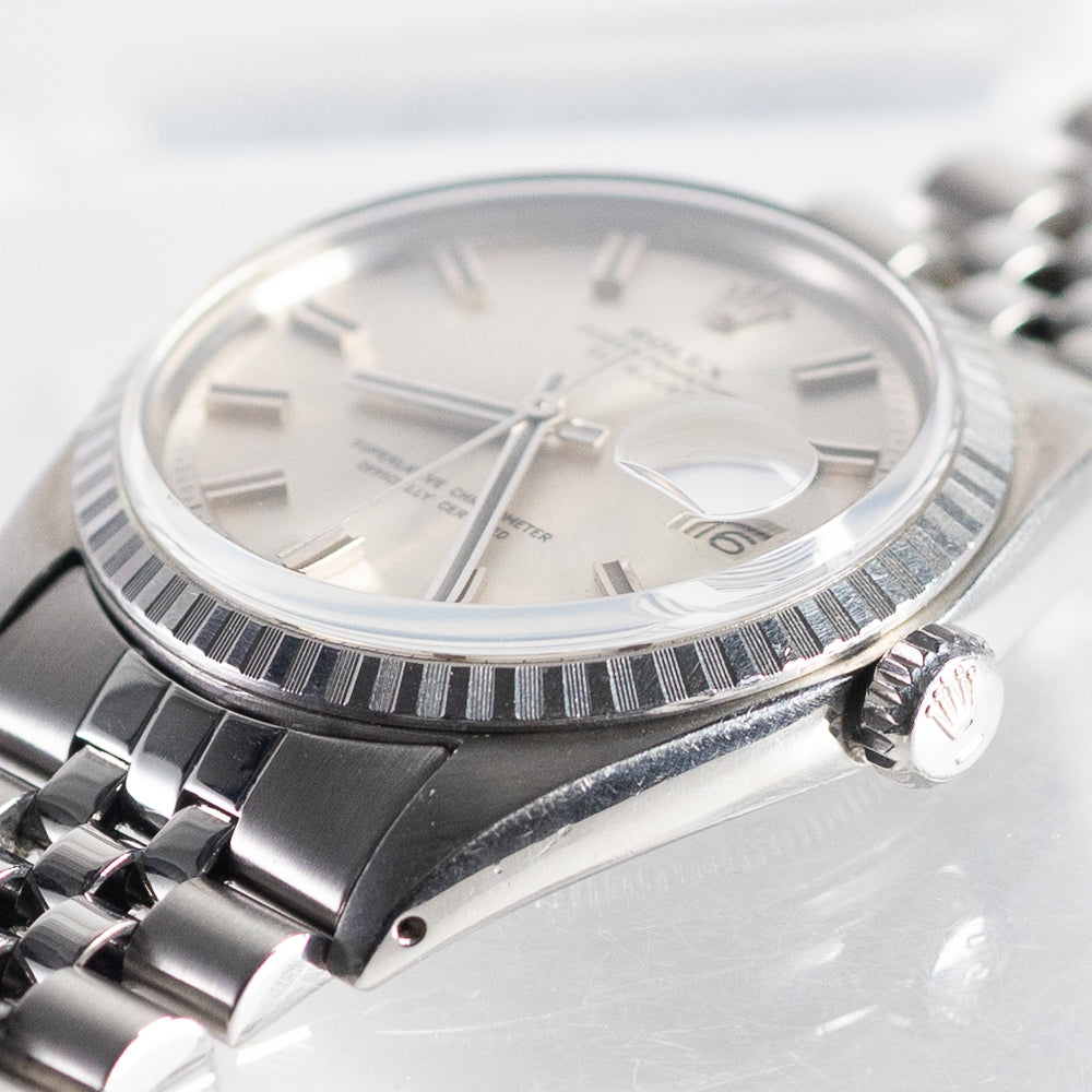 ROLEX DATEJUST REF.1603 Wide Boy No Lum