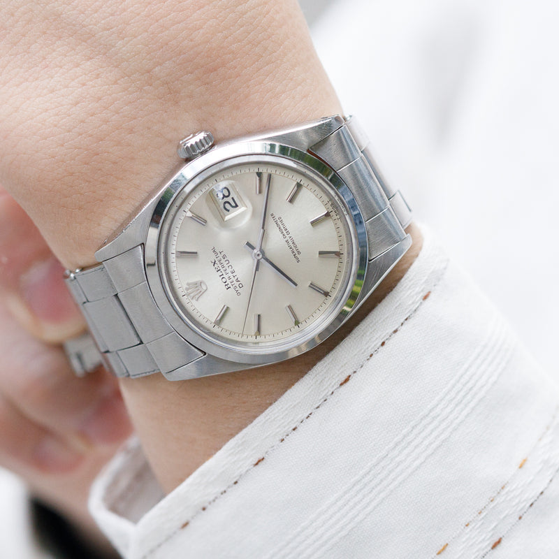 ROLEX DATEJUST No Lum Ref.1600 w.7206 Bracelet 67/4