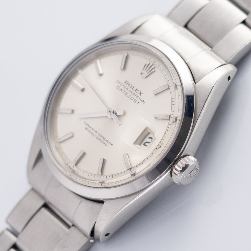 ROLEX DATEJUST No Lum Ref.1600 w.7206 Bracelet 67/4