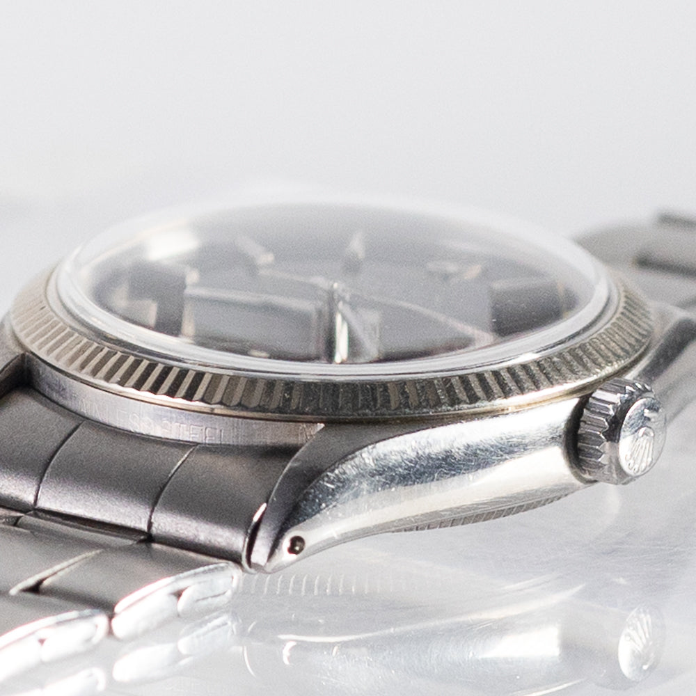 ROLEX OYSTER PERPETUAL Black Mirror DIAL Ref.1005