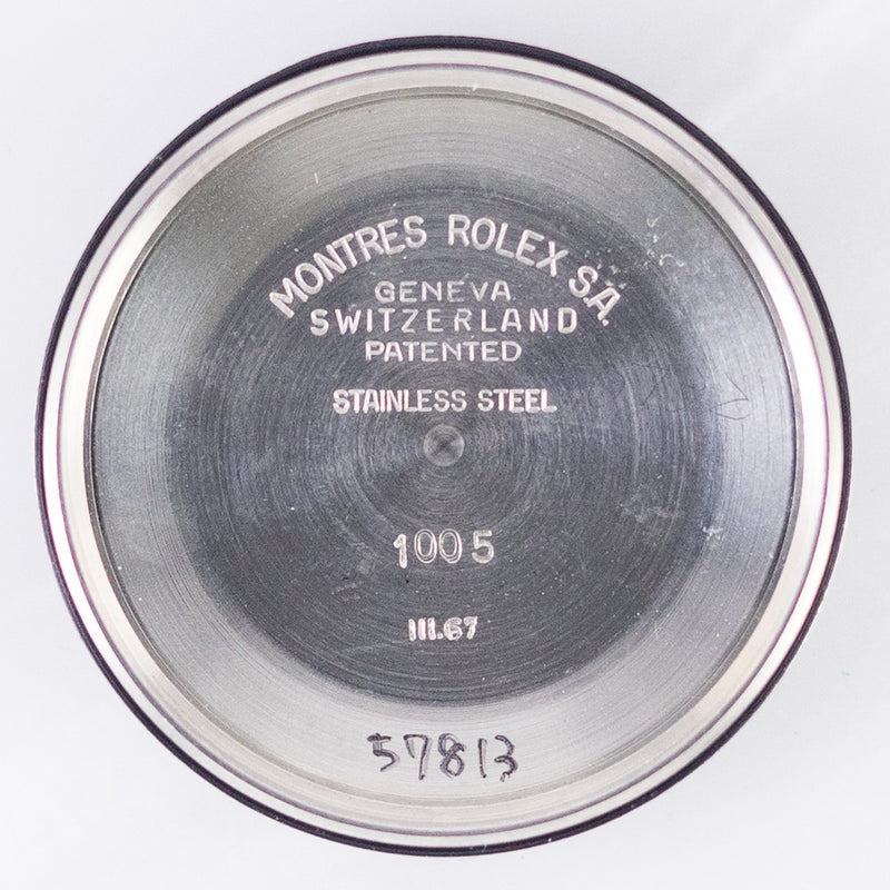 ROLEX OYSTER PERPETUAL Black Mirror DIAL Ref.1005