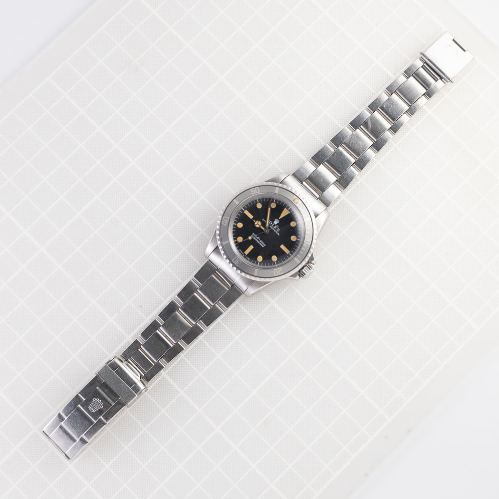 ROLEX SUBMARINER No Serif Ref.5513 GHOST BEZEL