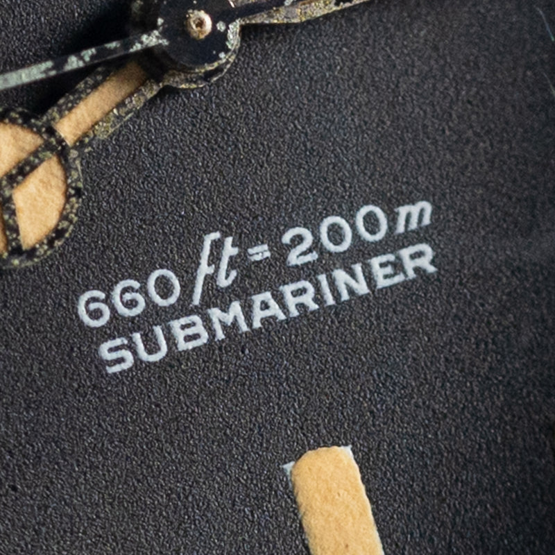 ROLEX SUBMARINER No Serif Ref.5513 GHOST BEZEL