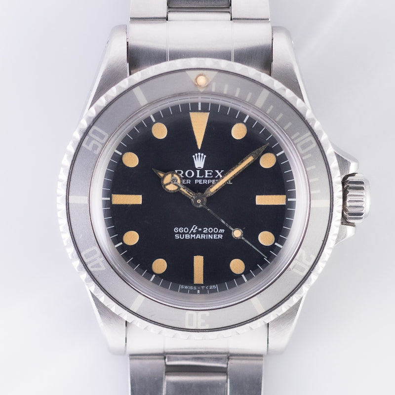 ROLEX SUBMARINER No Serif Ref.5513 GHOST BEZEL