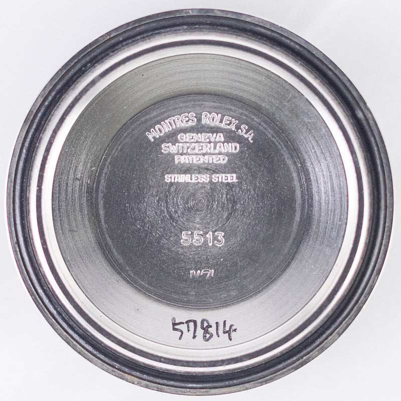 ROLEX SUBMARINER No Serif Ref.5513 GHOST BEZEL