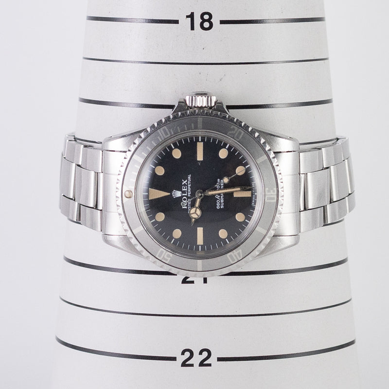 ROLEX SUBMARINER No Serif Ref.5513 GHOST BEZEL