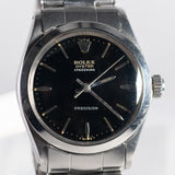 ROLEX OYSTER SPEEDKING Black Gilt Dial Ref.6430
