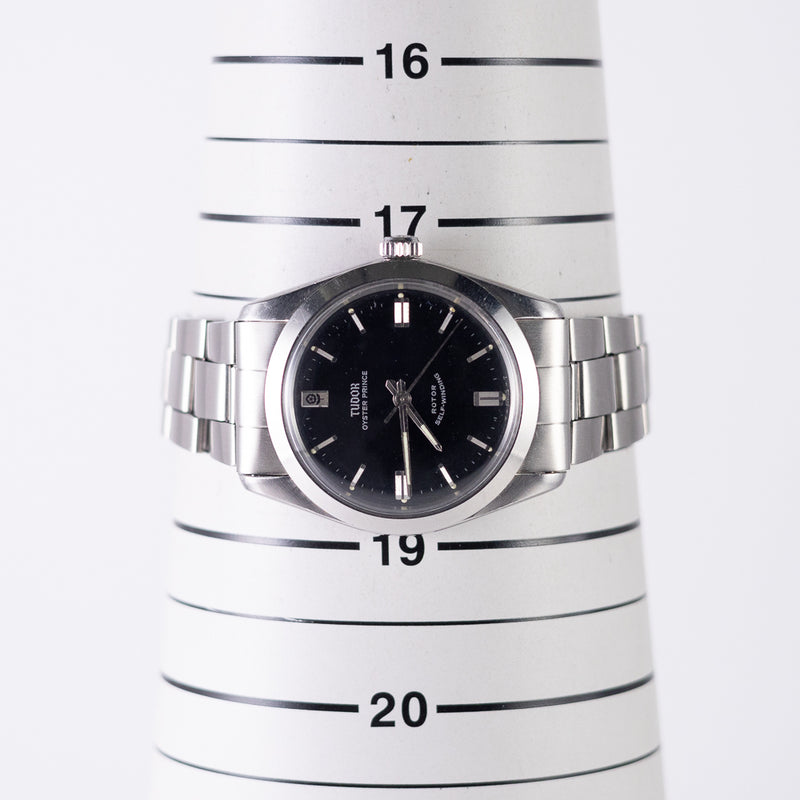 TUDOR OYSTER PRINCE Black Mirror Plank Dial Ref.7995 – TIMEANAGRAM