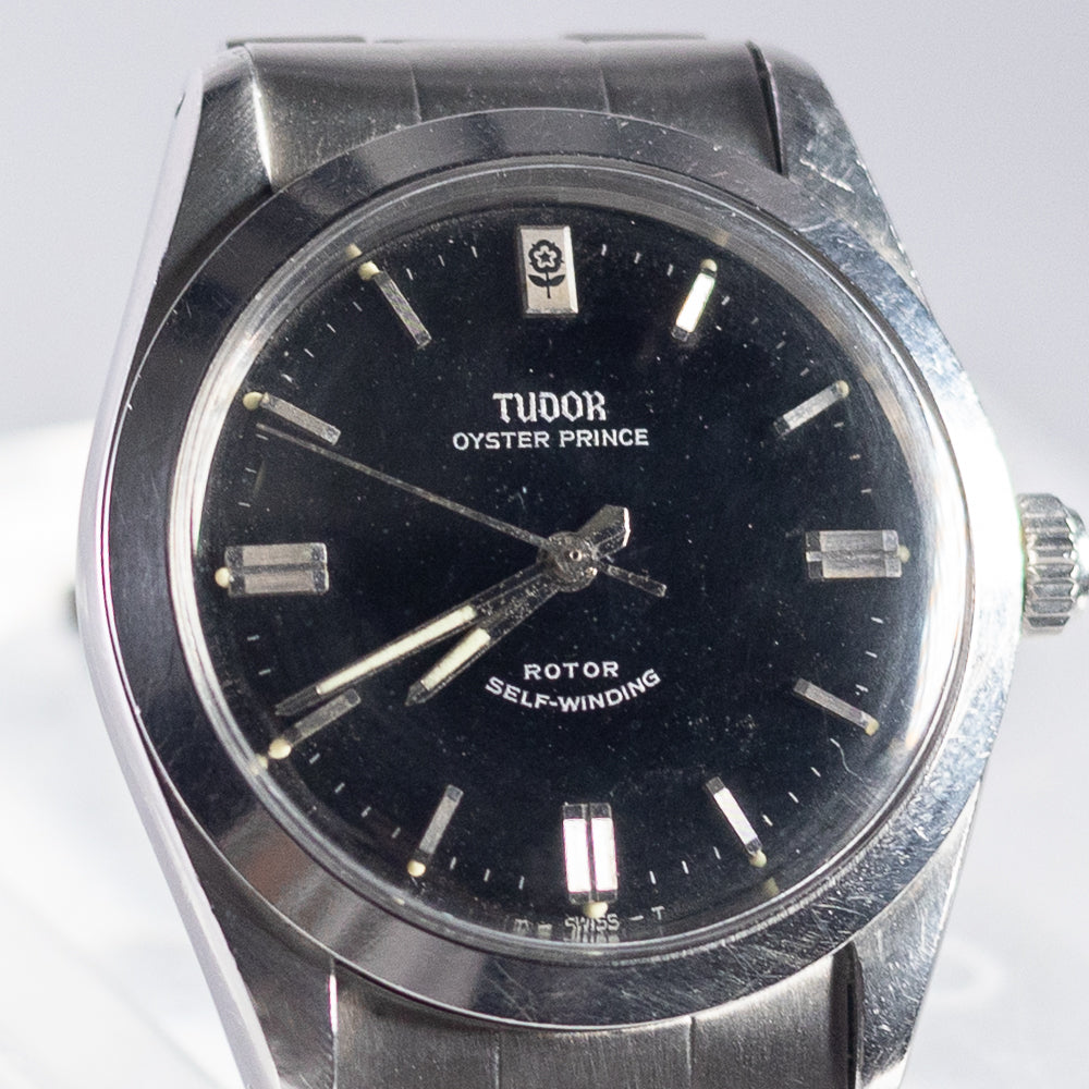 TUDOR OYSTER PRINCE Black Mirror Plank Dial Ref.7995