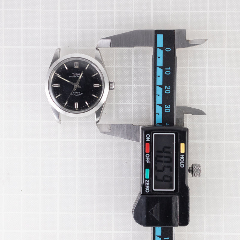 TUDOR OYSTER PRINCE Black Mirror Plank Dial Ref.7995 – TIMEANAGRAM