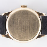 LONGINES Cal.27.0 14K Yellow Gold Black Gilt Dial