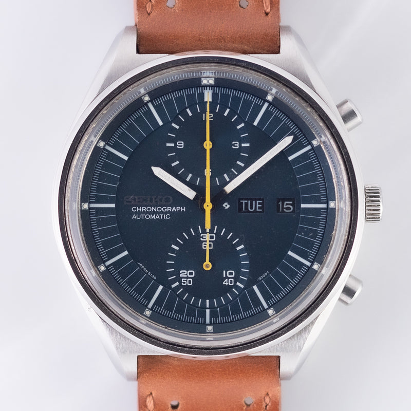 SEIKO Ref.6138-3002 Double Chrono Blue Dial