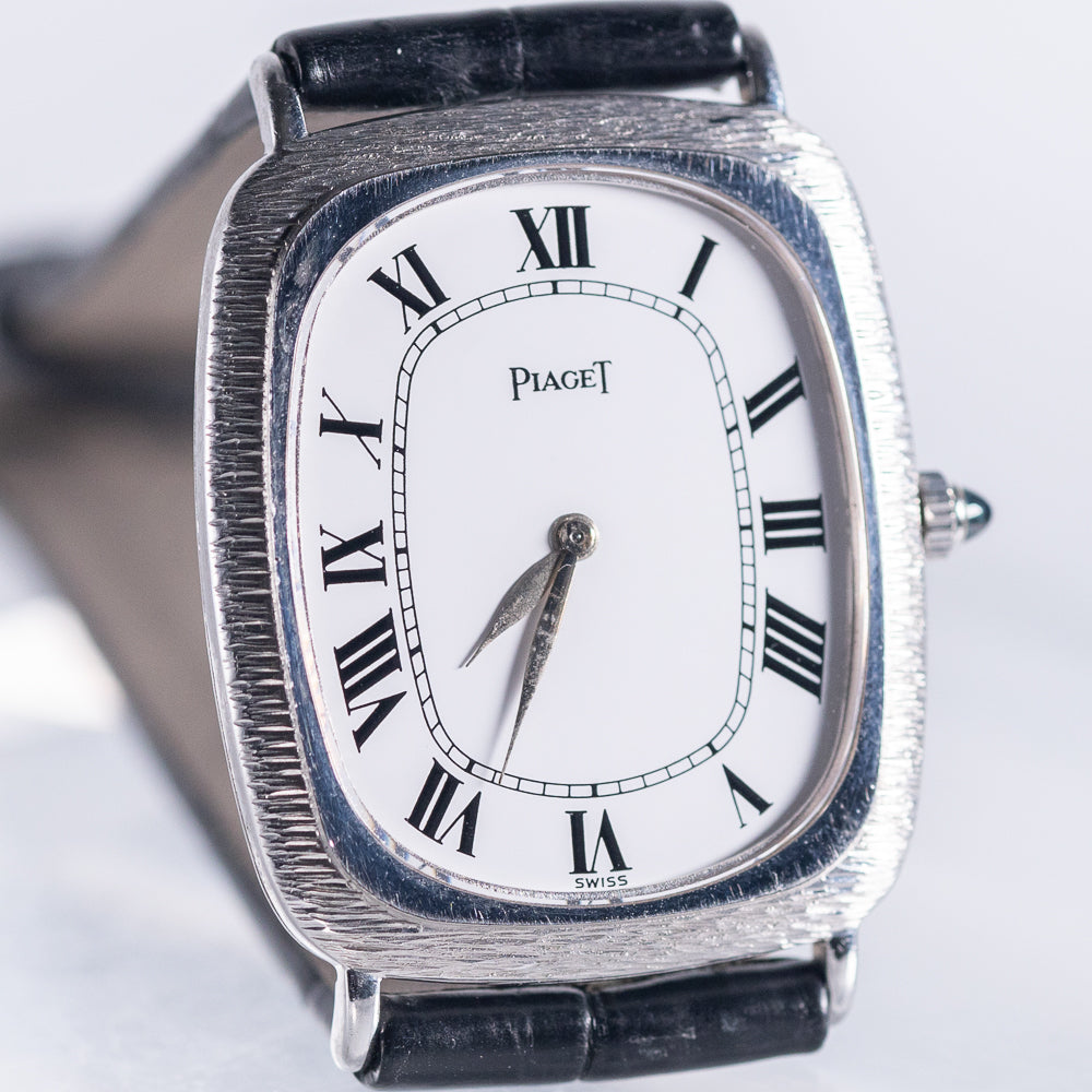 PIAGET Bark Finish 18K White Gold Ref.9251