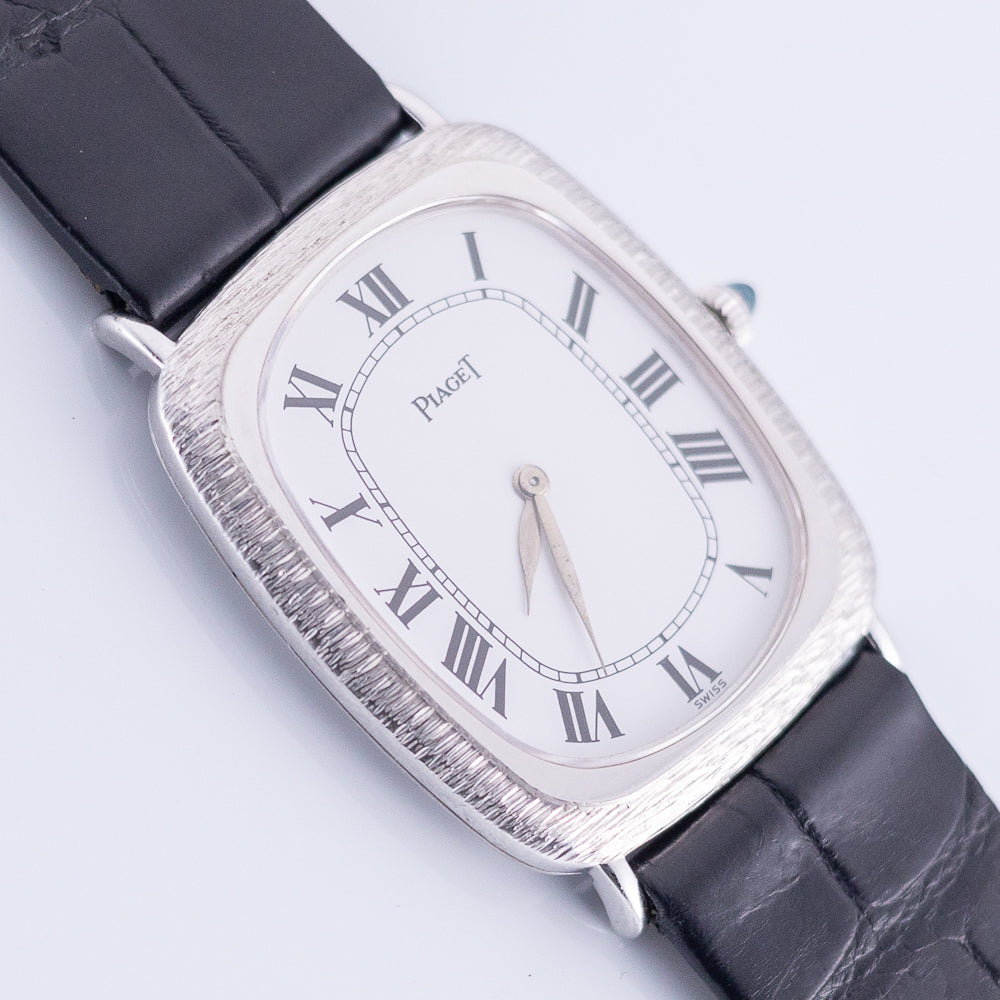 PIAGET Bark Finish 18K White Gold Ref.9251