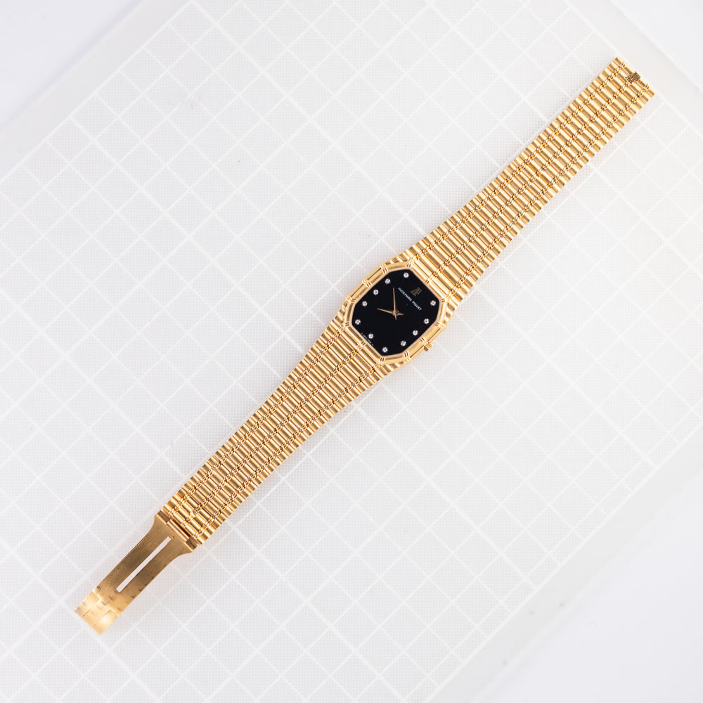 AUDEMARS PIGUET BAMBOO Black Diamond Dial