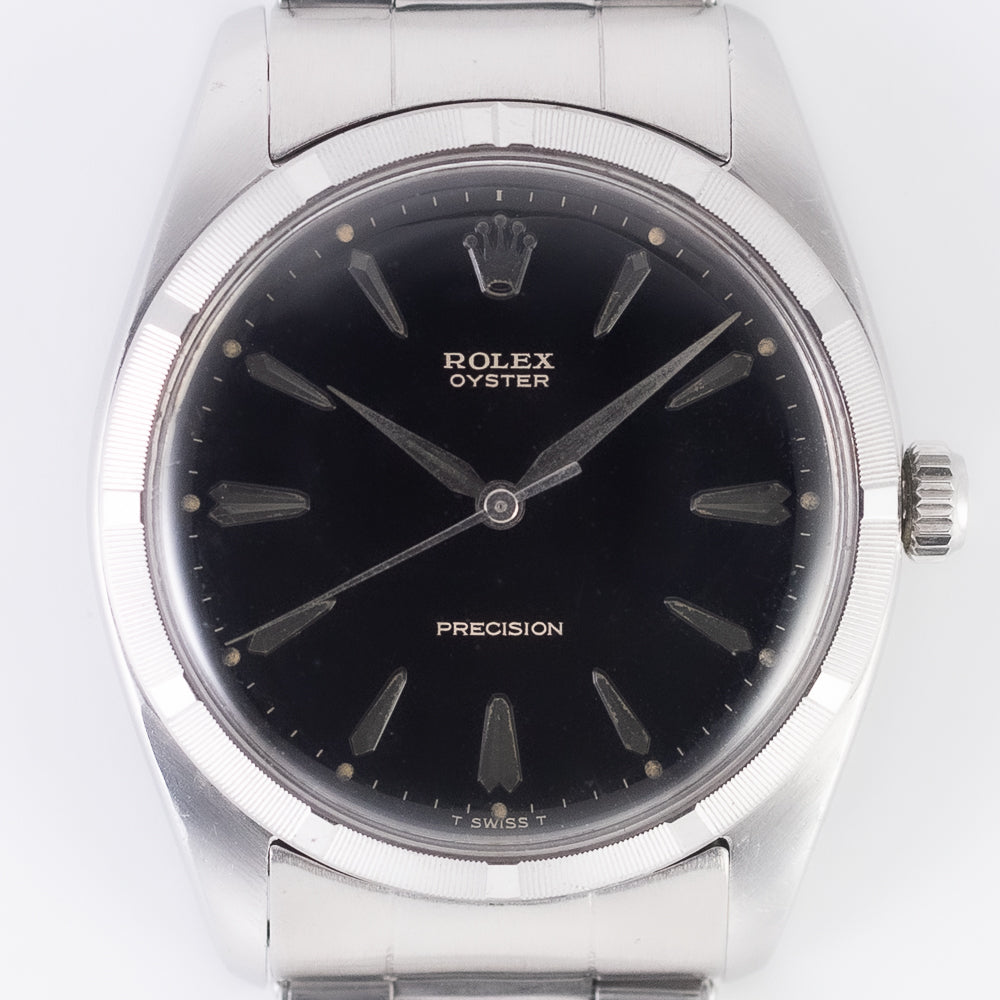 ROLEX BIG OYSTER BLACK GILT DIAL Ref.6425