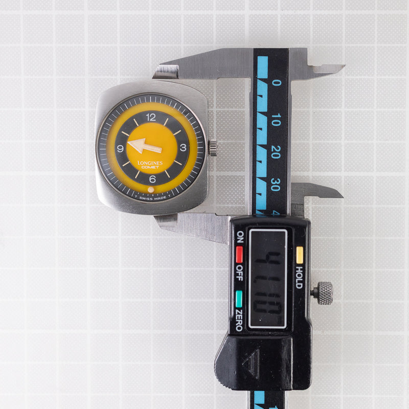 LONGINES COMET Yellow Dial Ref.8475 NEW OLD STOCK