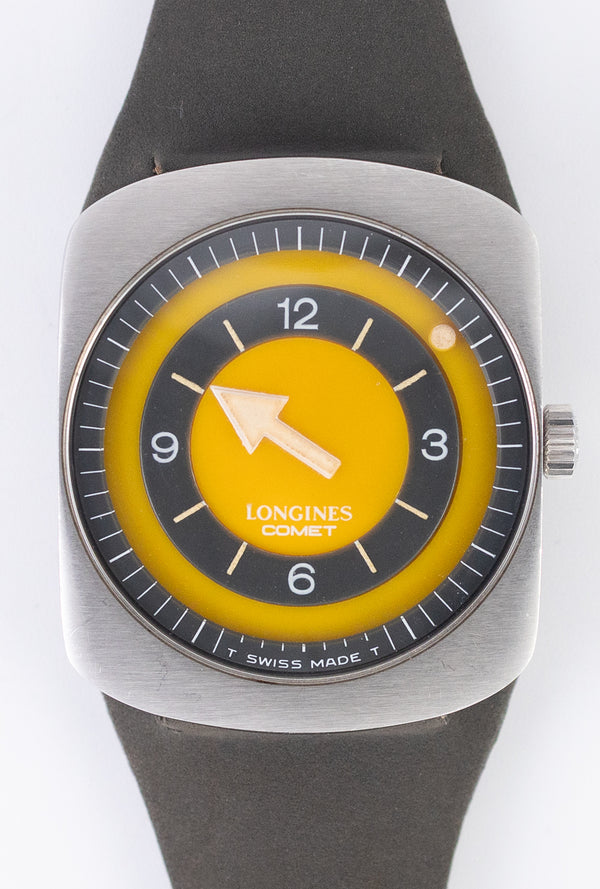 LONGINES COMET Yellow Dial Ref.8475 NEW OLD STOCK