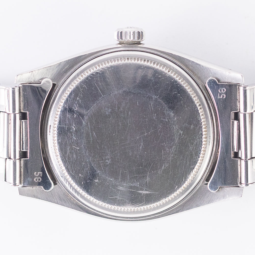 ROLEX DATEJUST Ref.1600 Glossy Black Gilt Dial