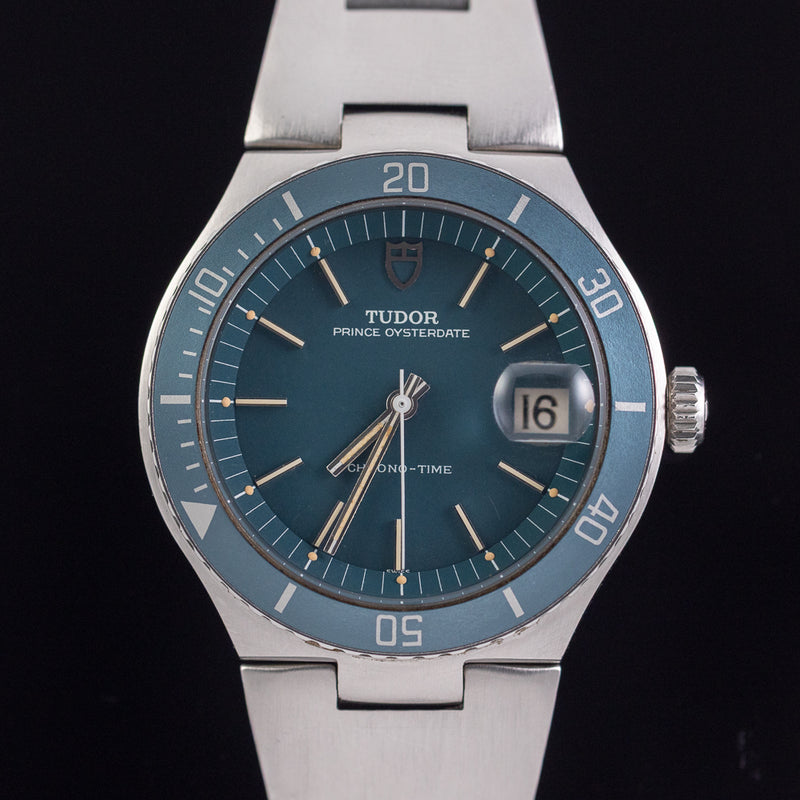 TUDOR Prince Date Oyster Chrono Time Ref.9121/0 w.BOX