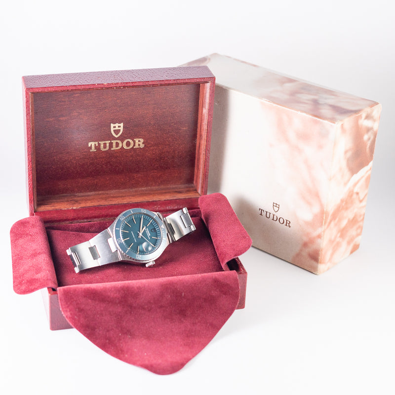 TUDOR Prince Date Oyster Chrono Time Ref.9121/0 w.BOX