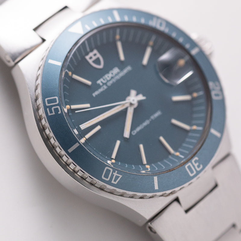 TUDOR Prince Date Oyster Chrono Time Ref.9121/0 w.BOX