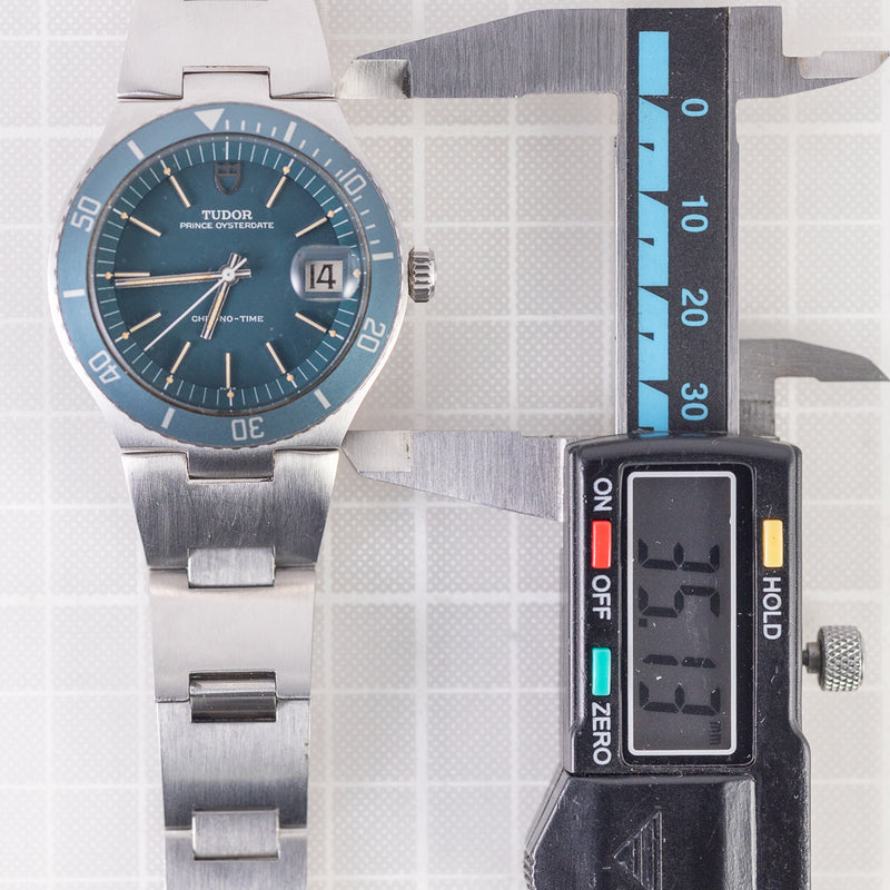 TUDOR Prince Date Oyster Chrono Time Ref.9121/0 w.BOX