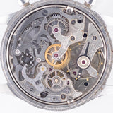 ANGELUS waterploof Chronograph Black Gilt Dial Cal.215