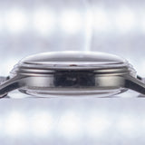 ANGELUS waterploof Chronograph Black Gilt Dial Cal.215